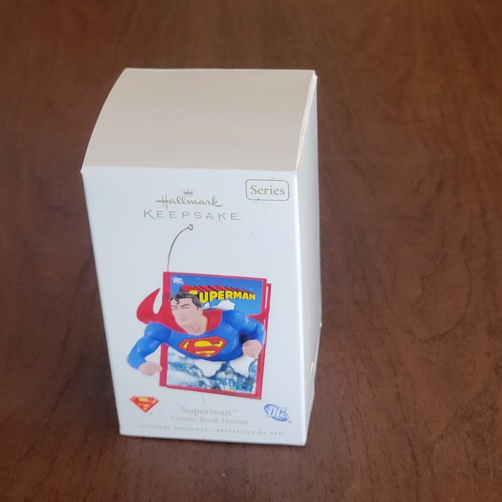 Hallmark 2008 Superman Comic Book Heroes Series #1 Keepsake Christmas Ornament
